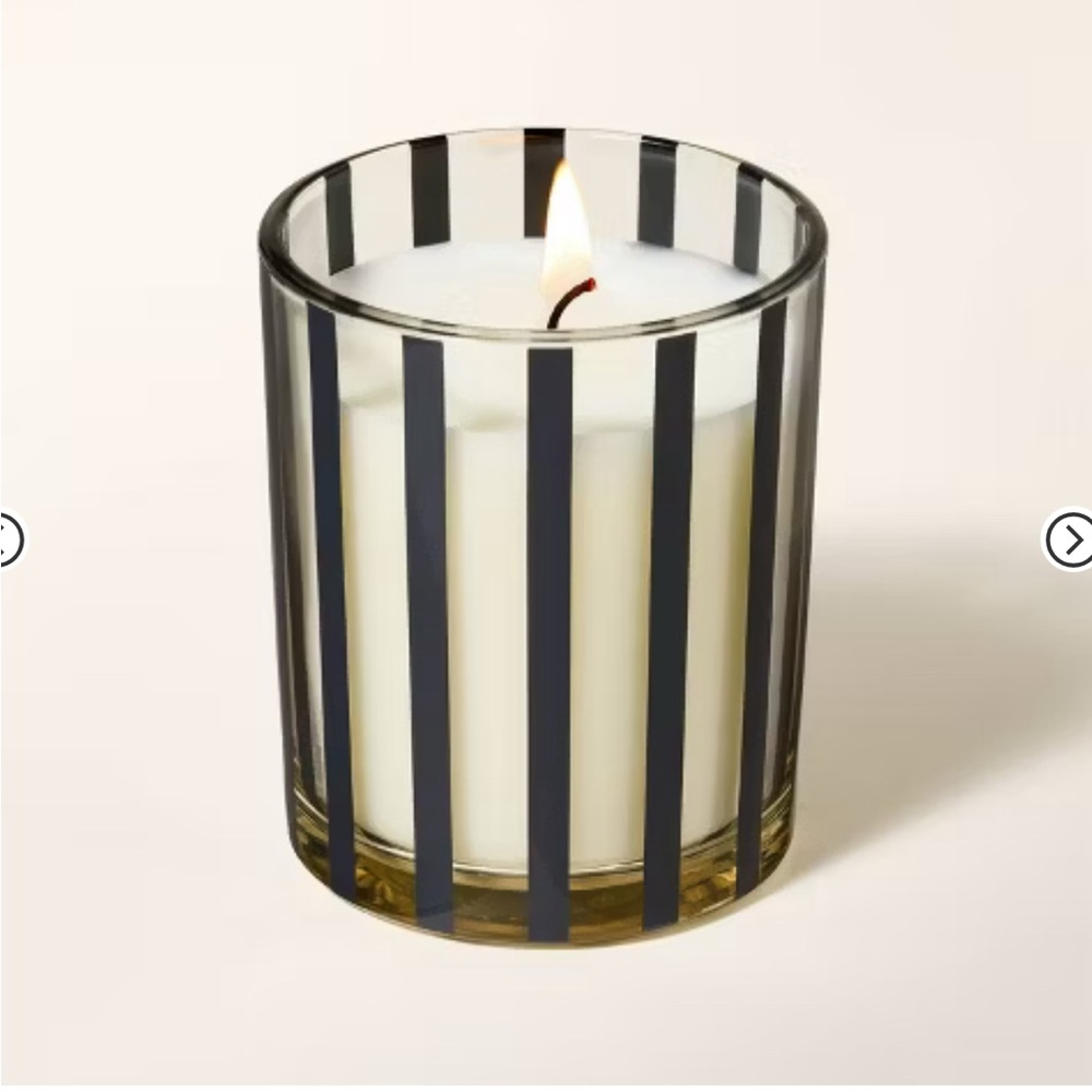 Scented Stripe Glass Mini Candle - Kate Spade New York x Target NEW!